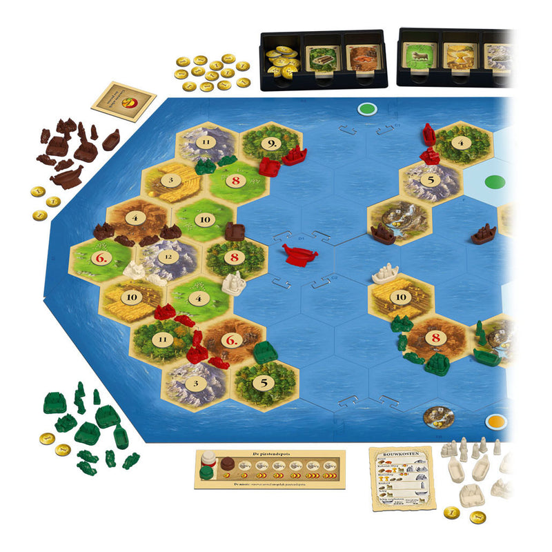 Afbeelding laden in galerijviewer, 999games 999 games catan: uitbreiding piraten ontdekkers 5 6 spelers bordspel

