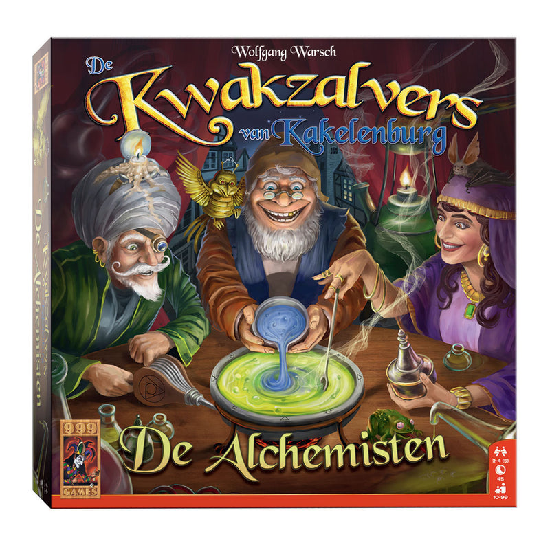 Load image into Gallery viewer, 999games 999 games de kwakzalvers van kakelenburg: de alchemisten uitbreiding bordspel
