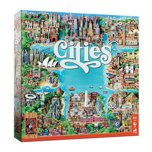 999games 999 games cities bordspel (nederlands, 2 - 4 spelers, 30 minuten, vanaf 10 jaar)