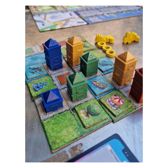 999games 999 games cities bordspel (nederlands, 2 - 4 spelers, 30 minuten, vanaf 10 jaar)