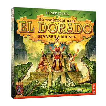 999games 999 games de zoektocht naar el dorado: gevaren muisca uitbreiding bordspel