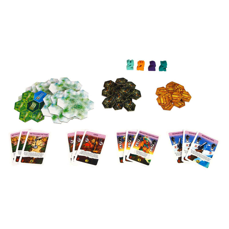 Load image into Gallery viewer, 999games 999 games de zoektocht naar el dorado: draken, schatten mysteries bordspel (nederlands, uitbreiding, 2 - 4 spelers, 60 minuten, vanaf 10 jaar)
