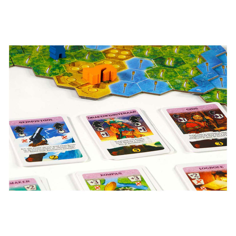 Load image into Gallery viewer, 999games 999 games de zoektocht naar el dorado: draken, schatten mysteries bordspel (nederlands, uitbreiding, 2 - 4 spelers, 60 minuten, vanaf 10 jaar)
