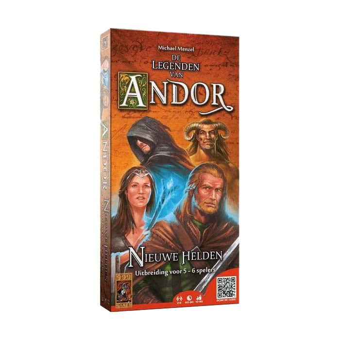 Load image into Gallery viewer, 999games 999 games de legenden van andor: nieuwe helden 5 6 uitbreiding bordspel
