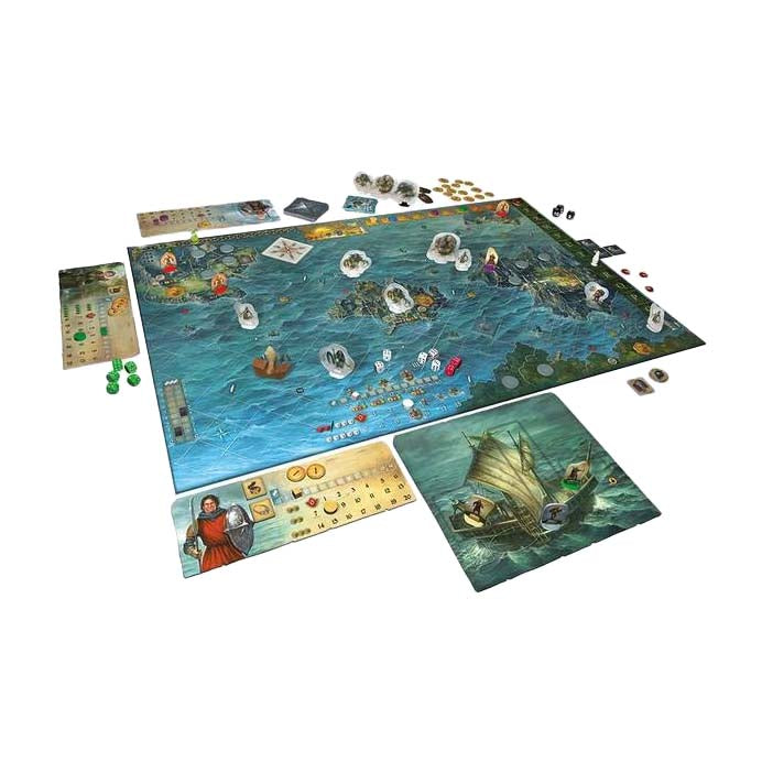 Afbeelding laden in galerijviewer, 999games 999 games de legenden van andor: de reis naar het noorden uitbreiding bordspel - coöperatief spel
