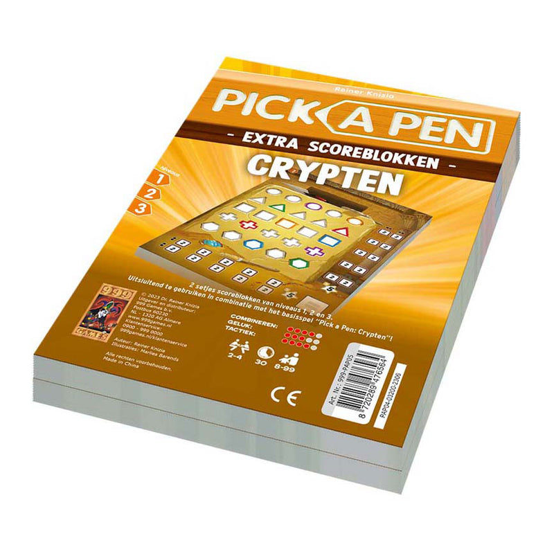 Load image into Gallery viewer, 999games 999 games pick a pen crypten scoreblokken, 2st.

