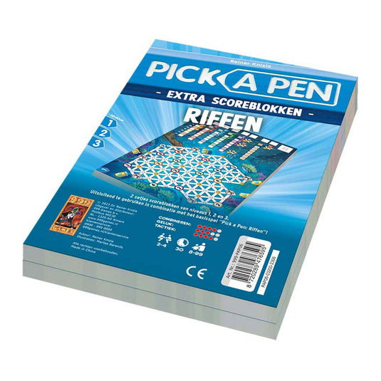 999games 999 games pick a pen riffen scoreblokken, 2st.