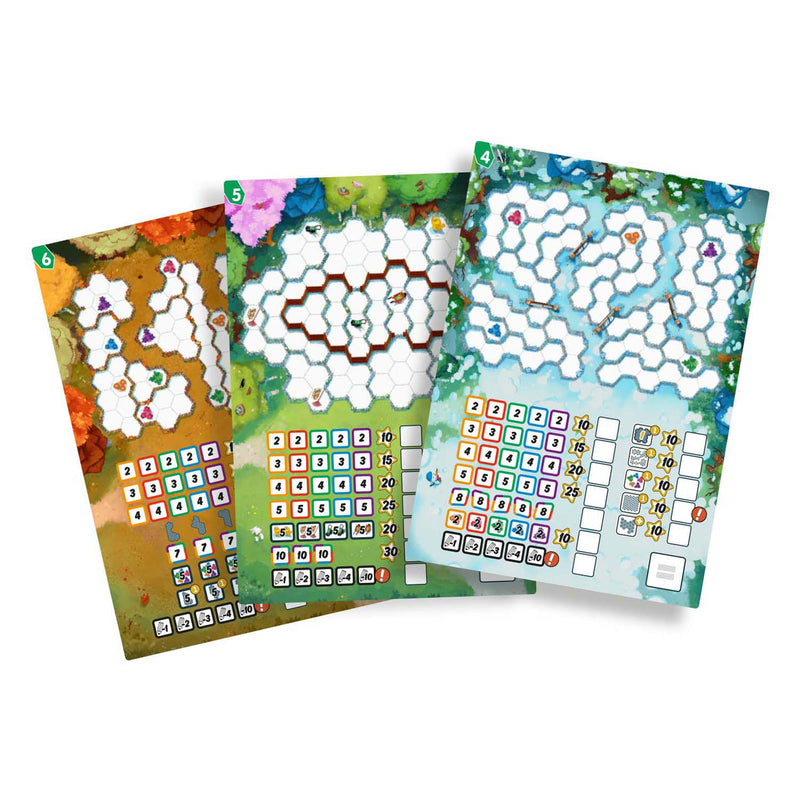 Load image into Gallery viewer, 999games 999 games pick a pen tuinen: seizoenen level 4,5,6 scoreblokken, 2st.
