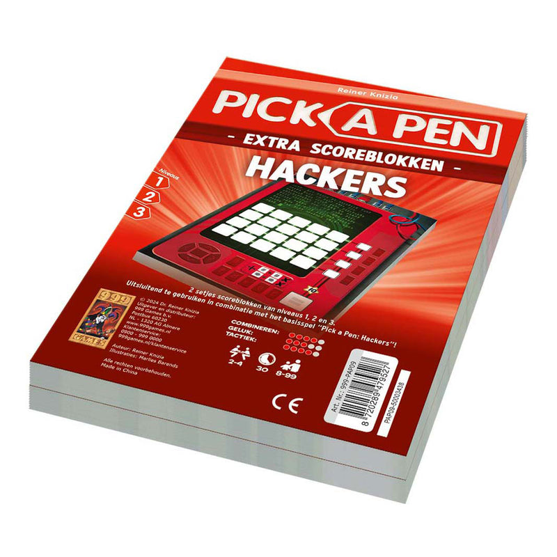 Load image into Gallery viewer, 999games 999 games pick a pen hackers scoreblokken, 2st.
