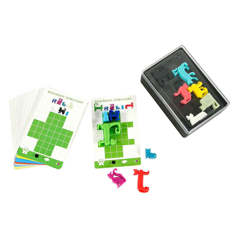 Load image into Gallery viewer, 999games 999 games cat stax denkspel (nederlands, 1 speler, vanaf 7 jaar, 44 opdrachten)
