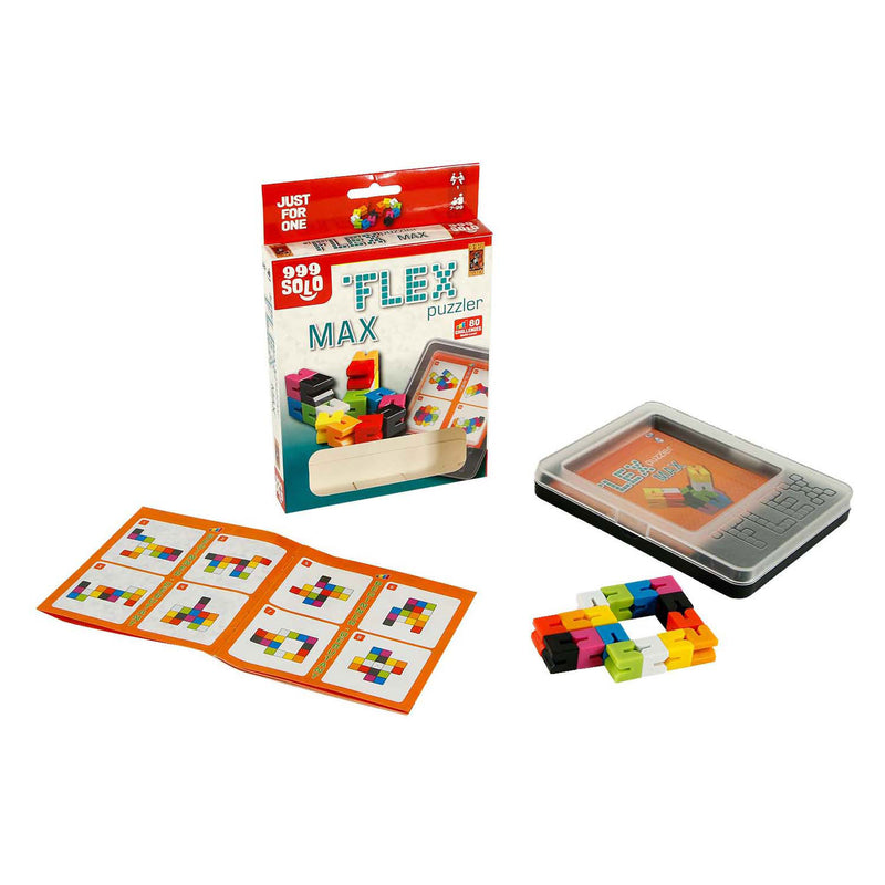 Load image into Gallery viewer, 999games 999 games flex puzzler max denkspel (nederlands, 1 speler, vanaf 7 jaar, 80 opdrachten)
