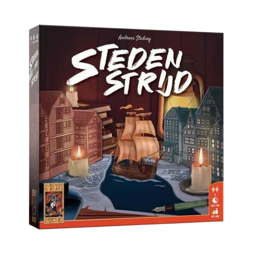 999games 999 games stedenstrijd bordspel