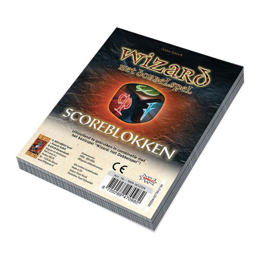 999games 999 games scoreblokken wizard dobbelspel, 3st.