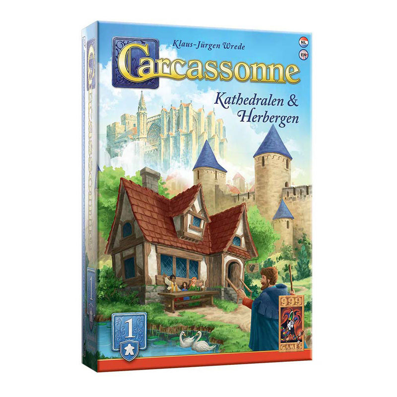 Load image into Gallery viewer, 999games 999 games carcassonne kathedralen herbergen uitbreiding

