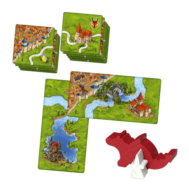 Load image into Gallery viewer, 999games 999 games carcassonne draak fee uitbreiding
