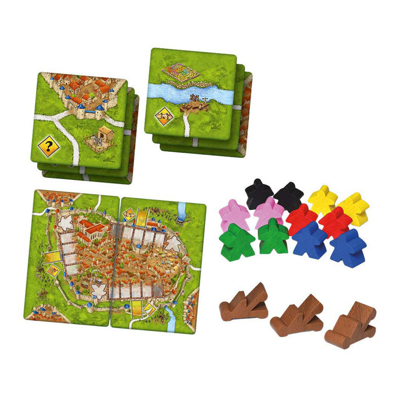 Afbeelding laden in galerijviewer, 999games 999 games carcassonne aanval afweer uitbreiding
