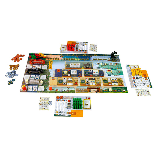 999games 999 games het witte kasteel van himeji bordspel (nederlands, 1 - 4 spelers, 80 minuten, vanaf 12 jaar)