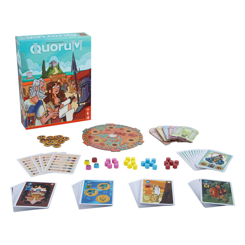 Chargez l'image dans la visionneuse de la galerie, 999games 999 games quorum bordspel (nederlands, 2 - 4 spelers, 45 minuten, vanaf 14 jaar)
