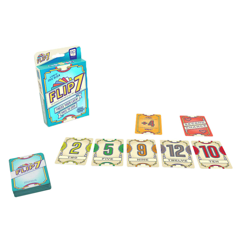 Load image into Gallery viewer, 999games 999 games flip 7 compact engelstalige versie - kaartspel
