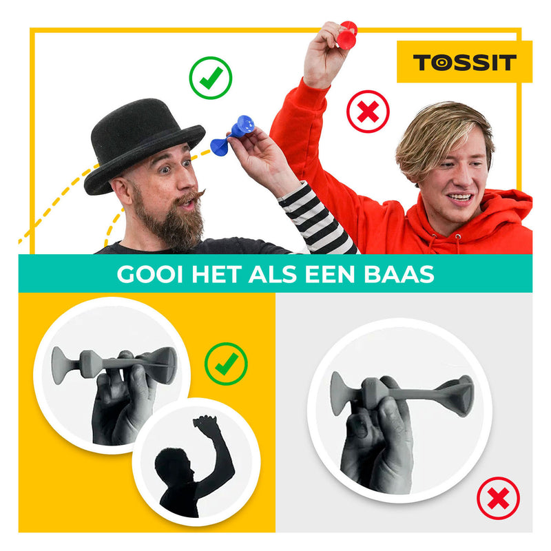 Afbeelding laden in galerijviewer, 999games 999 games tossit - starter pack - rood-turquoise
