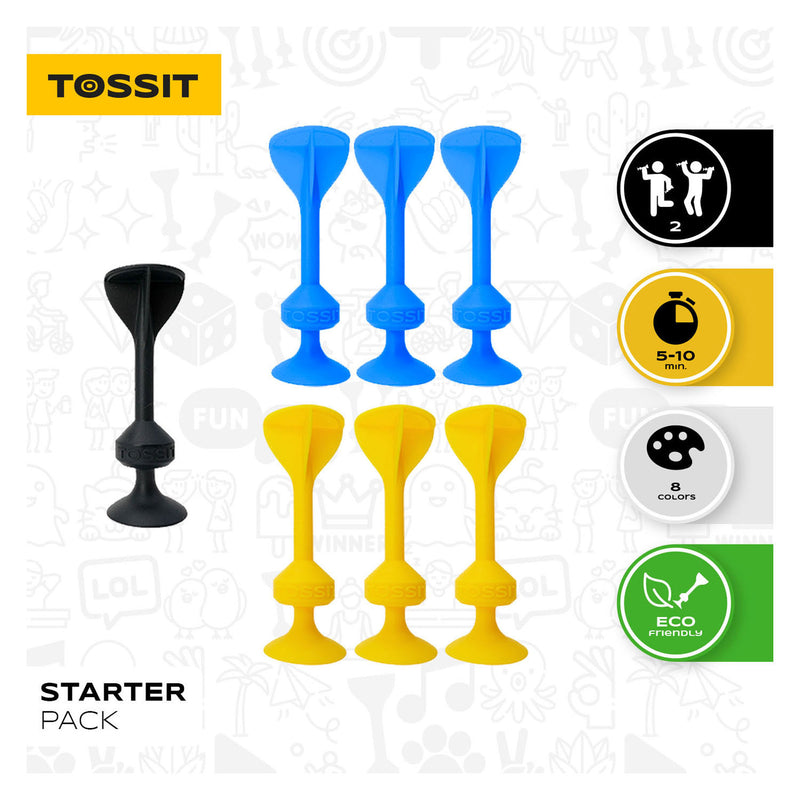 Afbeelding laden in galerijviewer, 999games 999 games tossit - starter pack - blauw-geel
