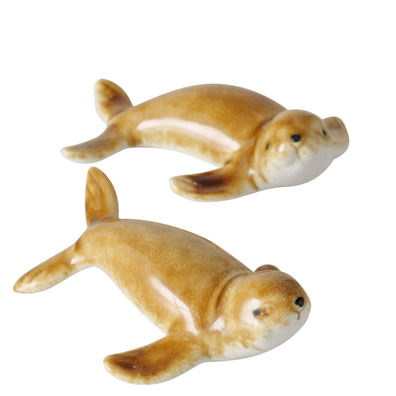 Load image into Gallery viewer, Boltze home beeld robby de zeehond l10cm keramiek
