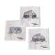 Boltze home servetten vanlife camper 20 stuks 33x33cm