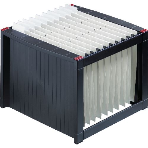 Hangmappenrek helit 36x38x26cm zwart