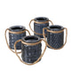 Boltze home theelichthouder met hengsel touw h8cm