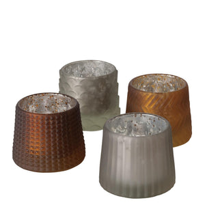 Boltze home theelichthouder sabena mat kleur h7cm