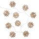 Boltze home lichtketting led met 10 houten sterren