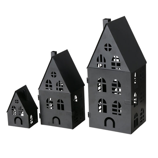 Boltze home lantaarnset huis 3-delig