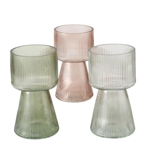 Boltze home vaas imano glas ã˜10xh18cm