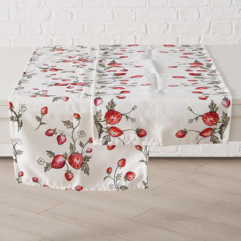 Load image into Gallery viewer, Boltze home tafelloper aardbei polyester 40x142cm
