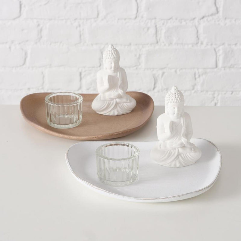 Load image into Gallery viewer, Boltze home dienblad met decoratie 2 assorti
