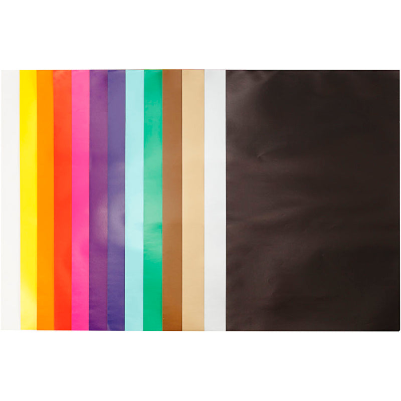 Load image into Gallery viewer, Https: www.cchobby.nl glanspapier-vel-24x32-cm-80-gr-diverse-kleuren-50-vel-1-doos
