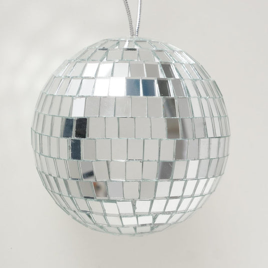 Boltze home kerstbal disco glas 10x10cm