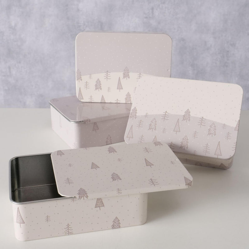 Load image into Gallery viewer, Boltze home voorraadblik metaal 12x9x4cm
