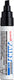 Posca uni paint px-30 zwarte paint marker - 4 - 8,5 mm beitelpunt - verfstift op oliebasis, geschikt voor vele ondergronden zoals; glas, papier, ceramiek, plastic of metaal