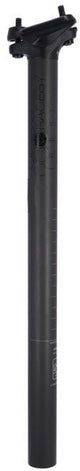 Xlc sp-o04 zadelpen - raceby - 30.9x400mm - carbon - zwart