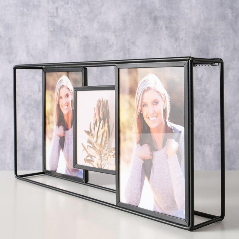 Load image into Gallery viewer, Boltze home fotolijst collage zwart h16cm
