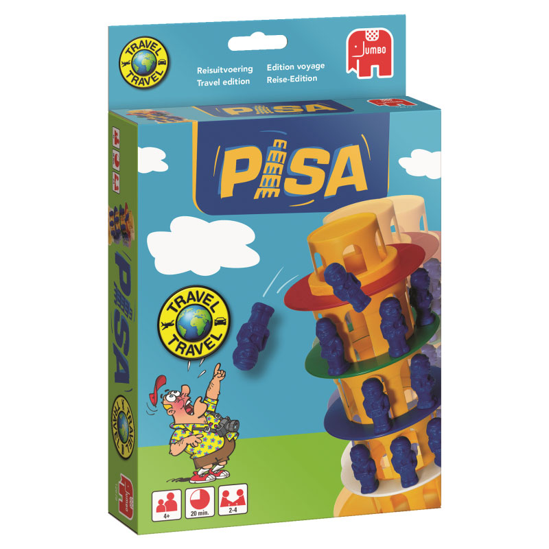 Load image into Gallery viewer, Jumbo toren van pisa reisspel
