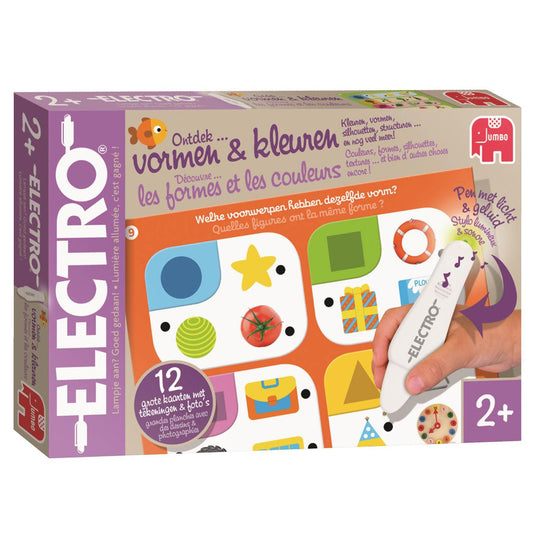 Electro jumbo wonderpen vormen kleuren educatief spel