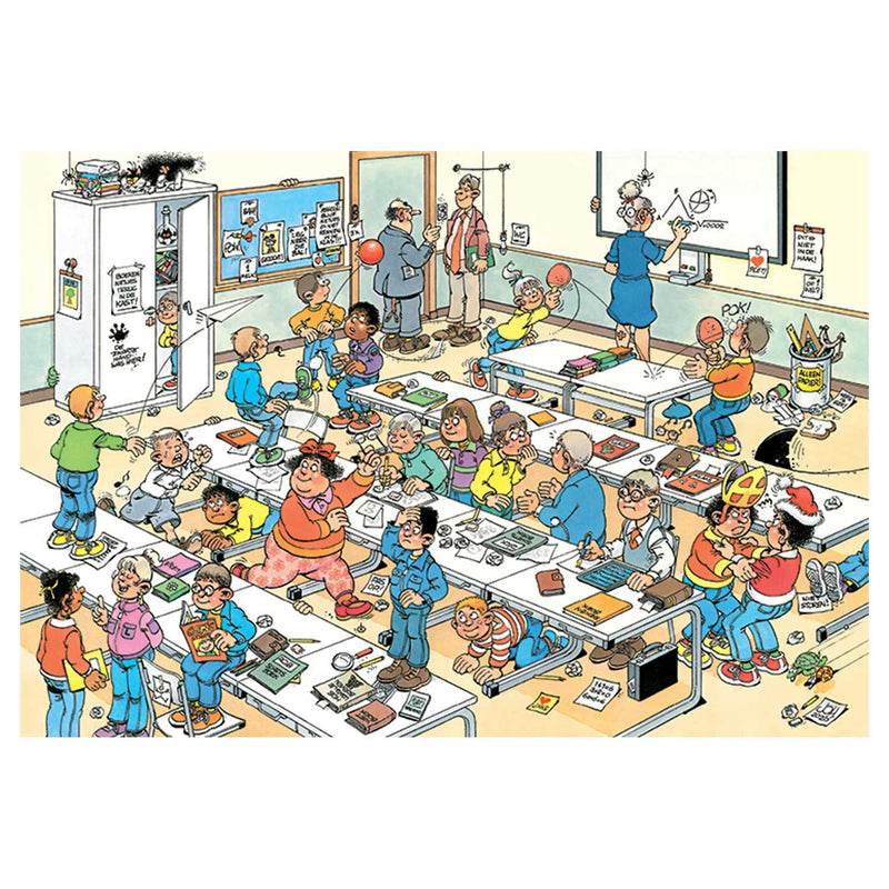 Load image into Gallery viewer, Jan van Haasteren Legpuzzel Junior Het Klaslokaal, 360st.
