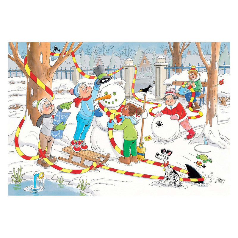 Afbeelding laden in galerijviewer, Jan van haasteren legpuzzel junior - snowman, 150st.
