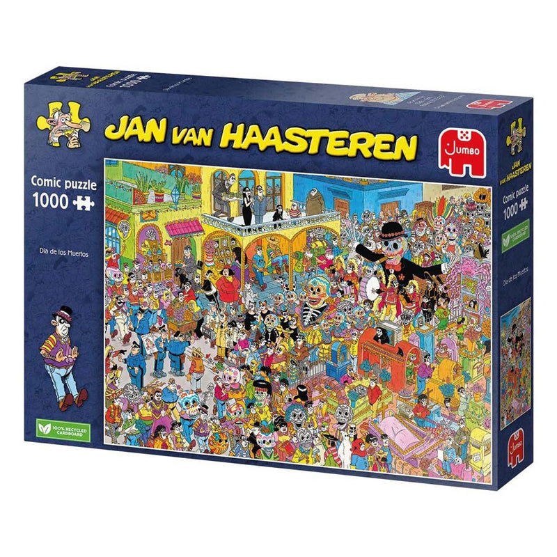 Load image into Gallery viewer, Jan van haasteren legpuzzel - dia de los muertos, 1000st.
