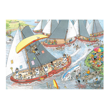 Jan van haasteren legpuzzel - hollandse tradities, 2x1000st.