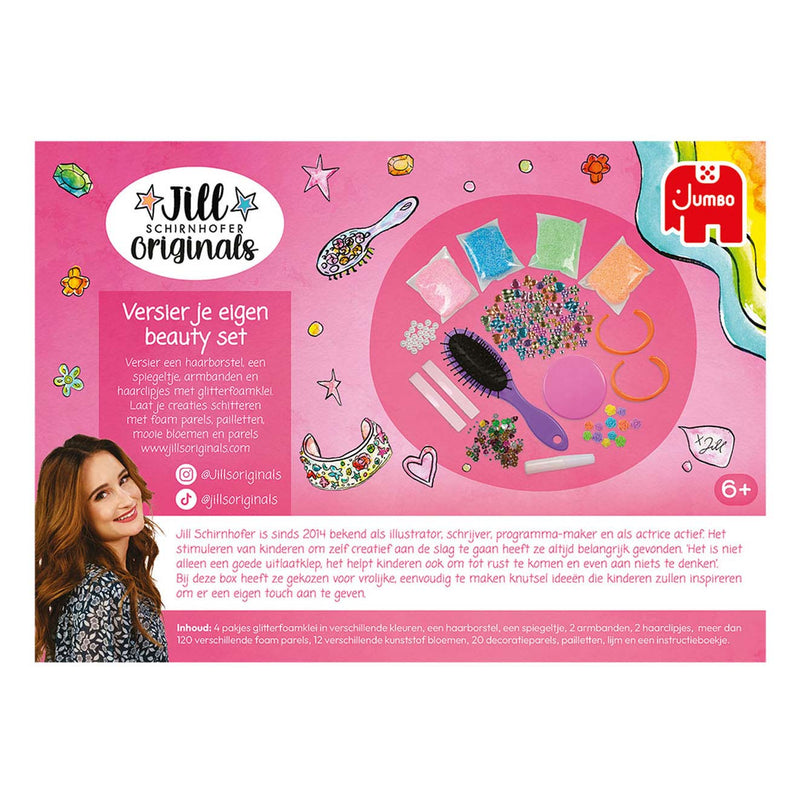 Chargez l'image dans la visionneuse de la galerie, Jumbo - jill schirnhofer - versier je eigen beauty set - knutselset - knutselpakket 6 jaar
