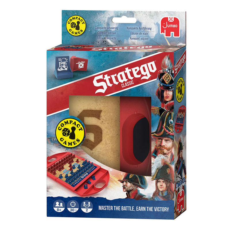 Load image into Gallery viewer, Jumbo stratego compact bord reisspel
