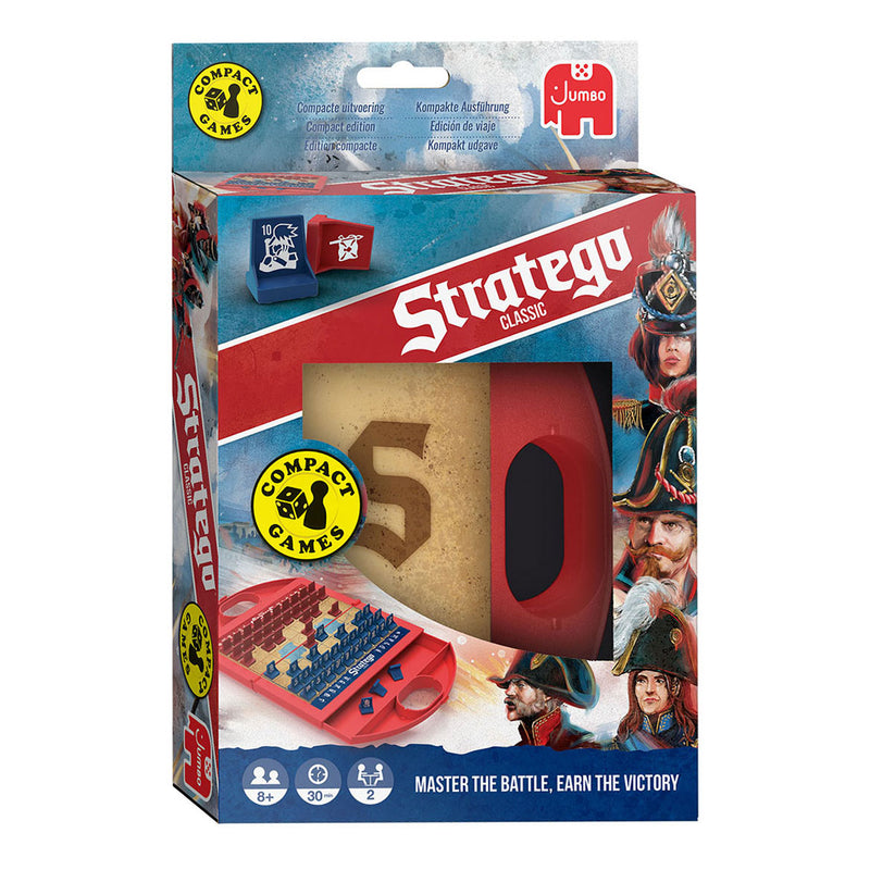 Load image into Gallery viewer, Jumbo stratego compact bord reisspel
